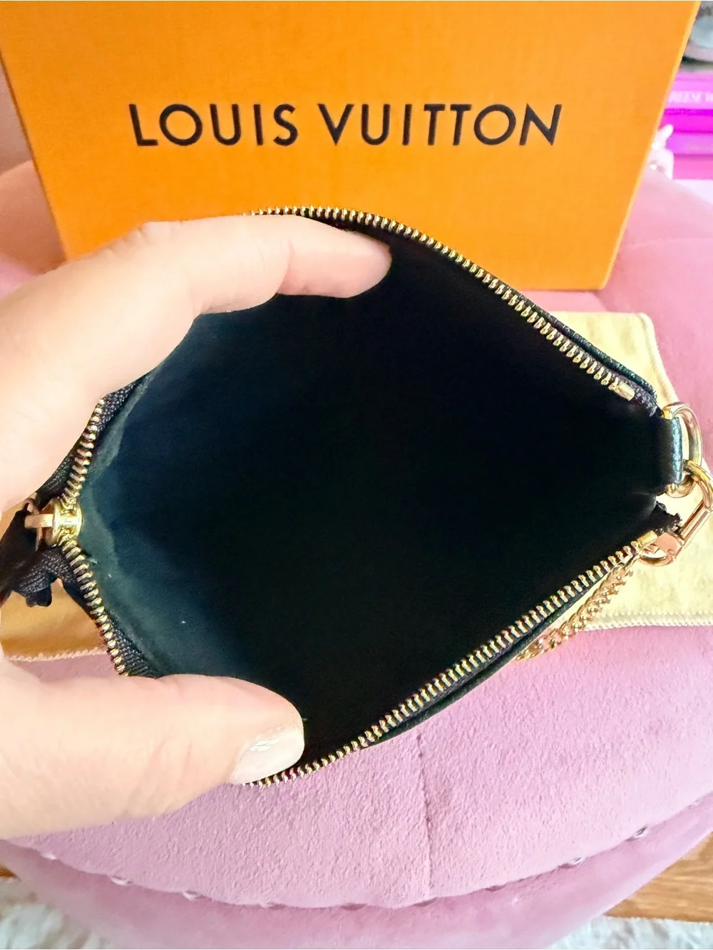 Louis Vuitton bicolor mini pochette accessories